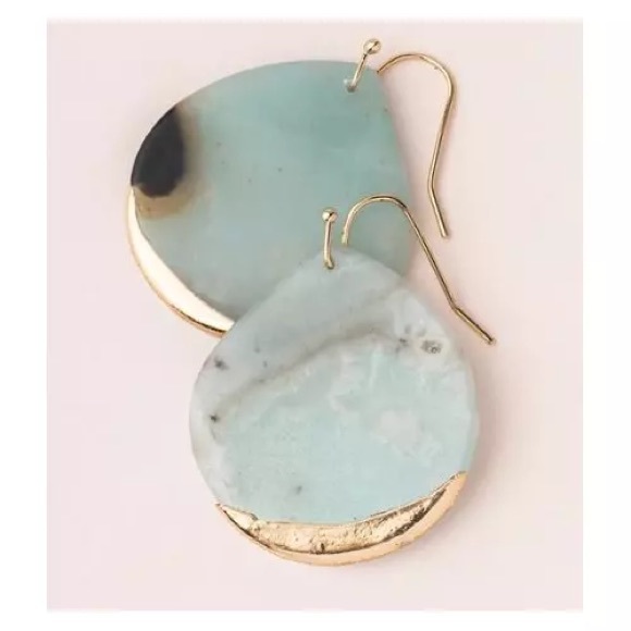 Scout Jewelry - NWT Scout Curated Wears Stone Dipped Gold Earrings